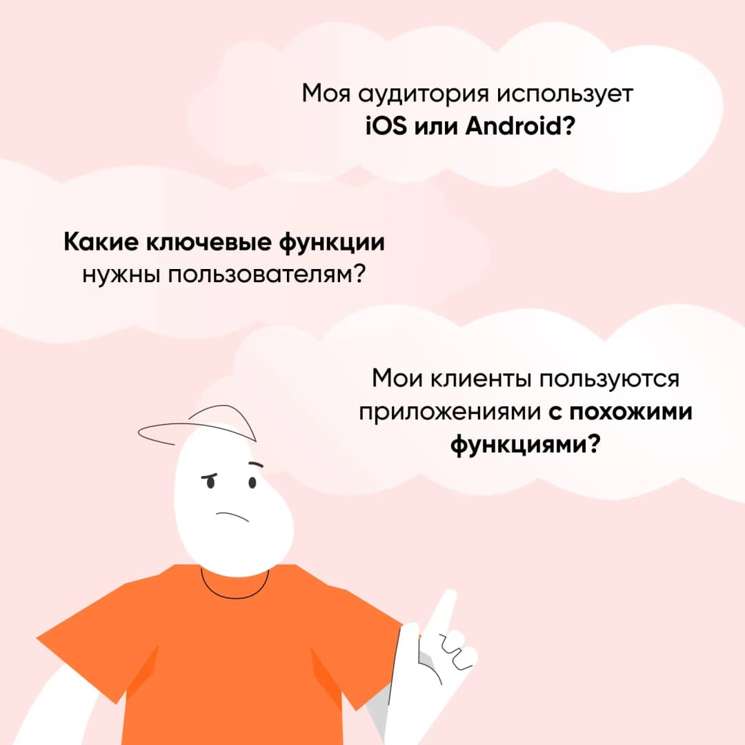 вопросы о функциях приложения