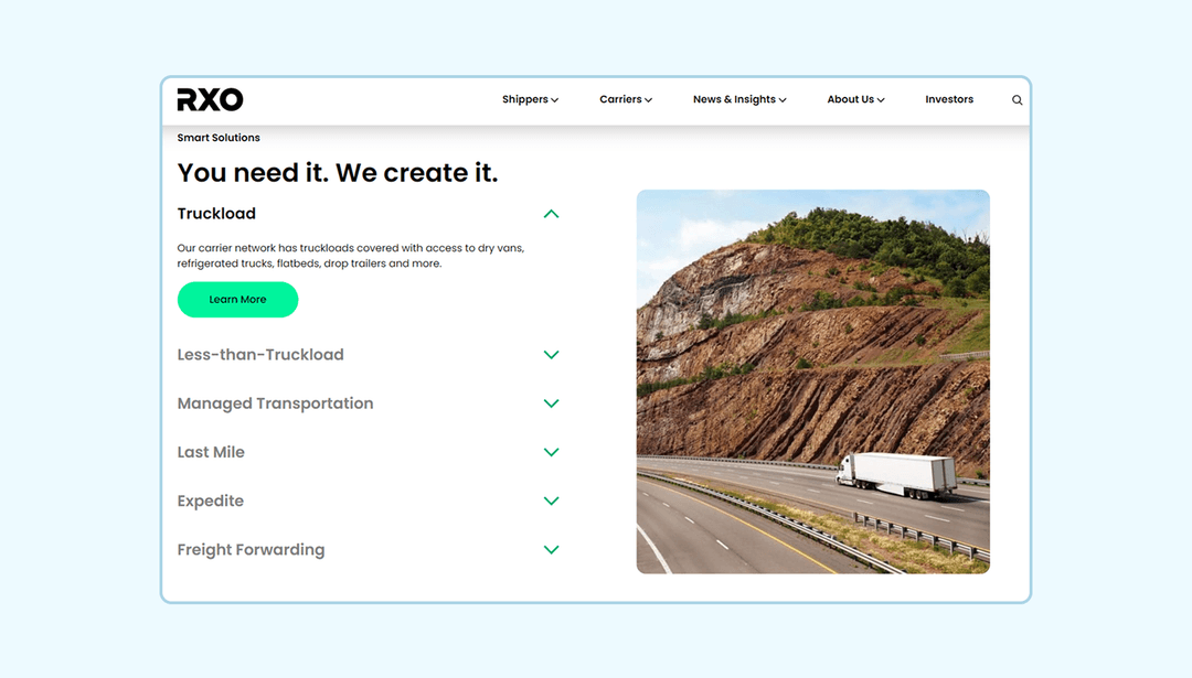 rxo main page