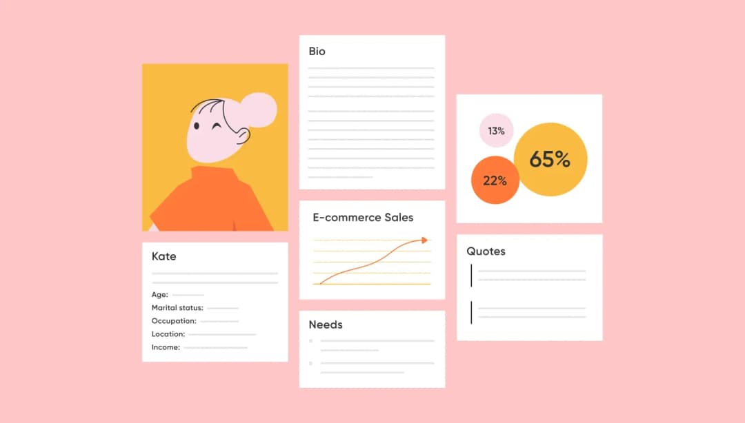A sample of user persona