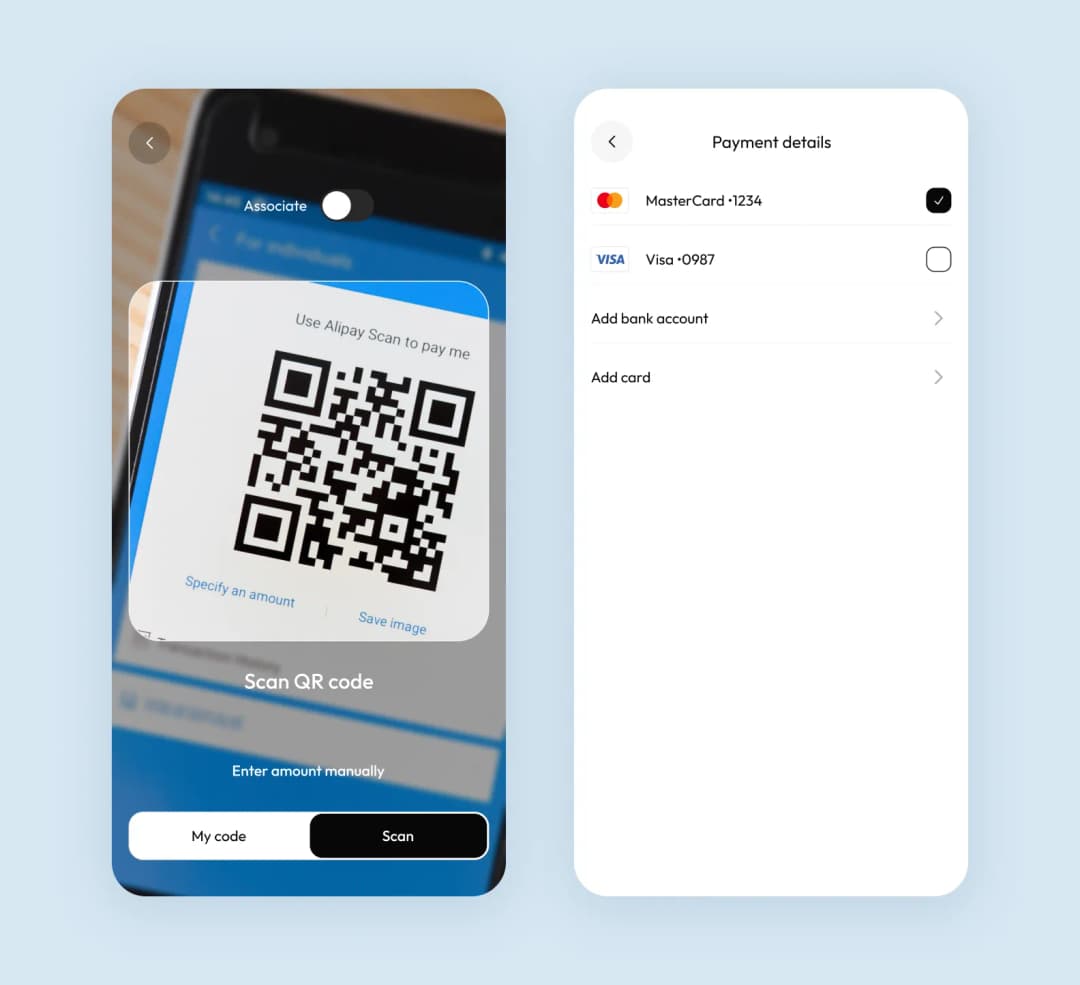 The app design