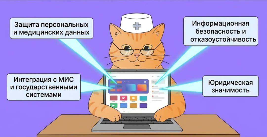 Иллюстрация требований к медицинскому ПО