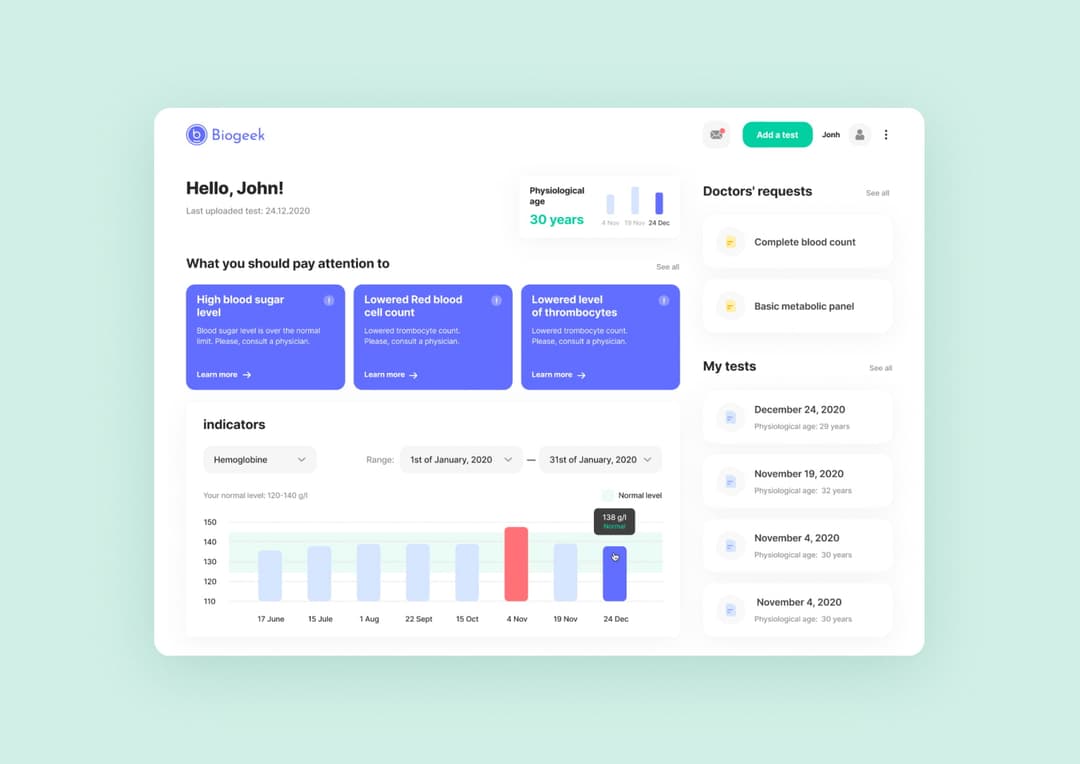 SaaS app example