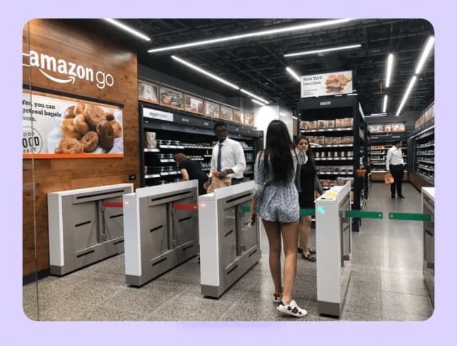 Кассы без кассира в магазинах Amazon Go