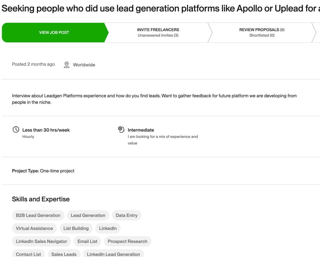 биржа Upwork
