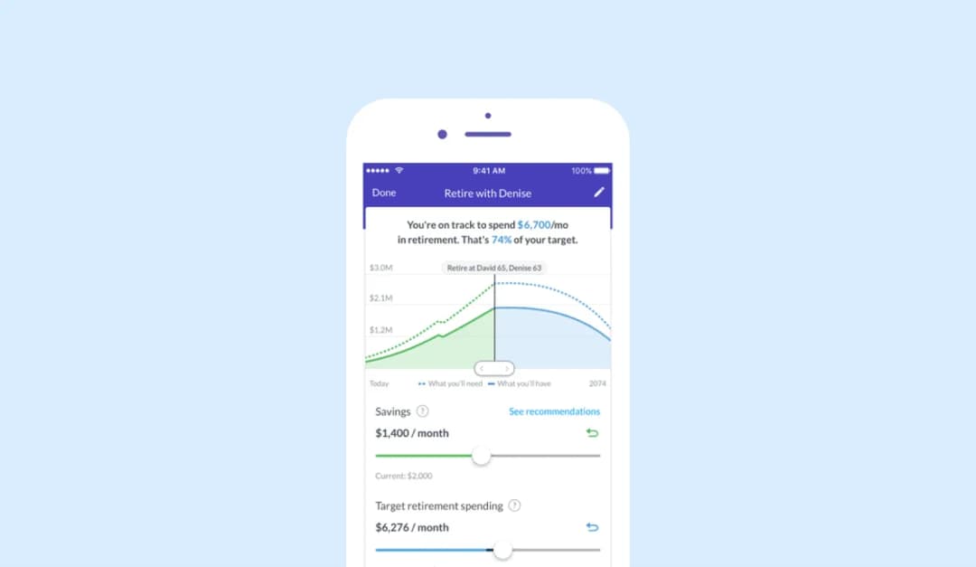Wealthfront screen