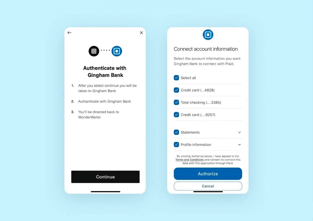 open banking app Plaid