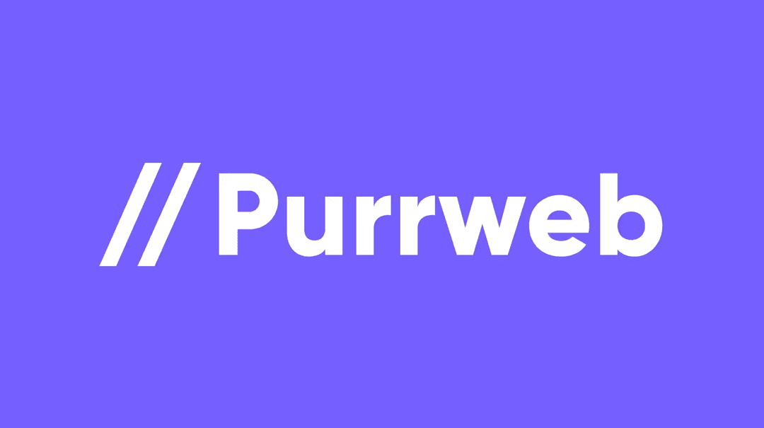 purrweb logo web design and development studio