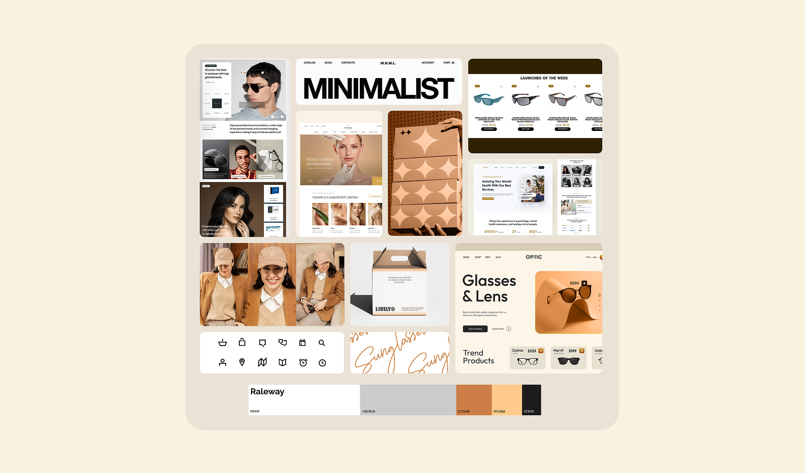 The final moodboard