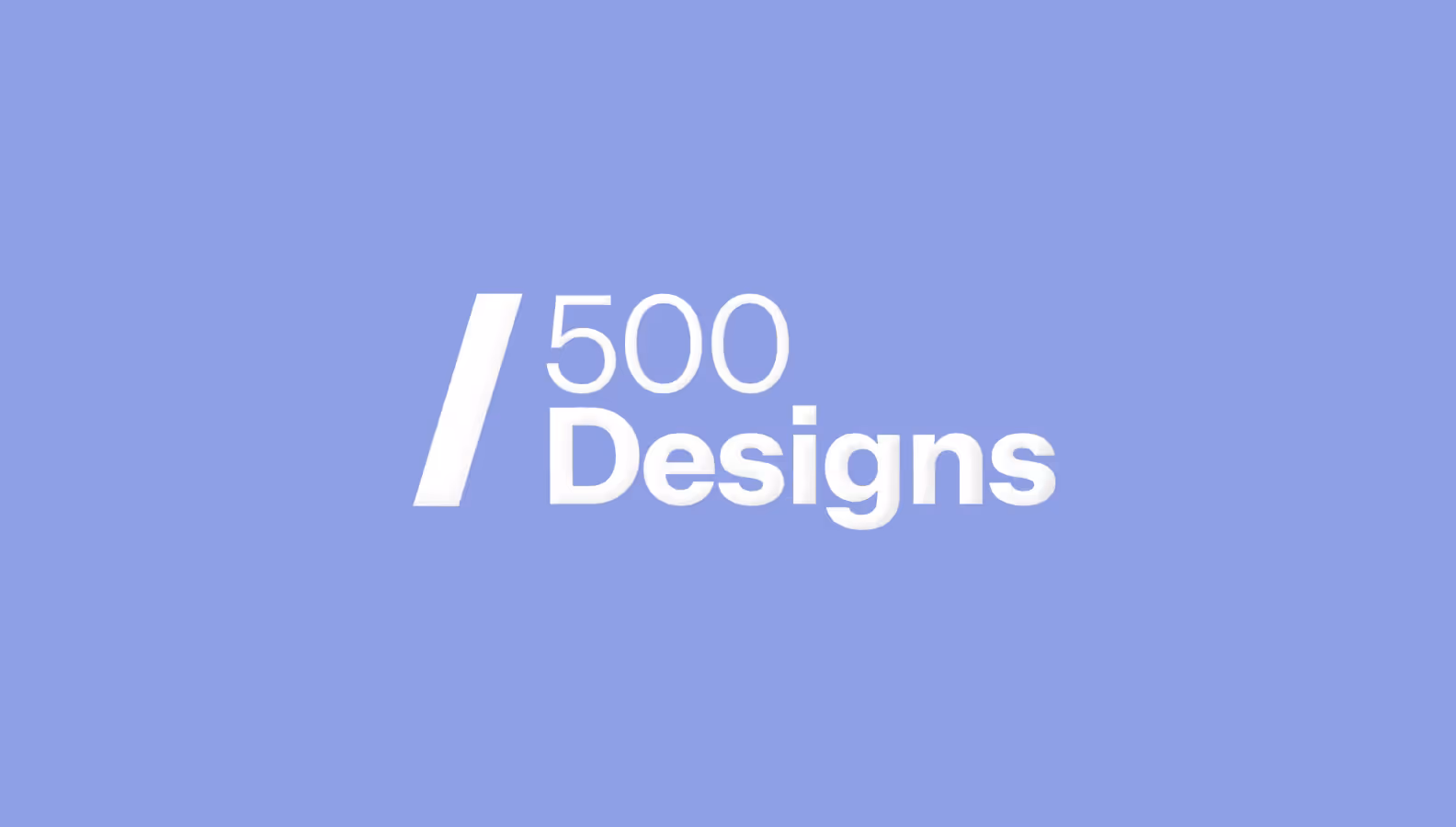 500 designs logo