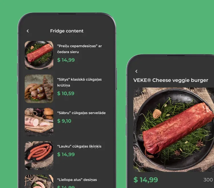 Thumbnail with screenshots of service named Vendify