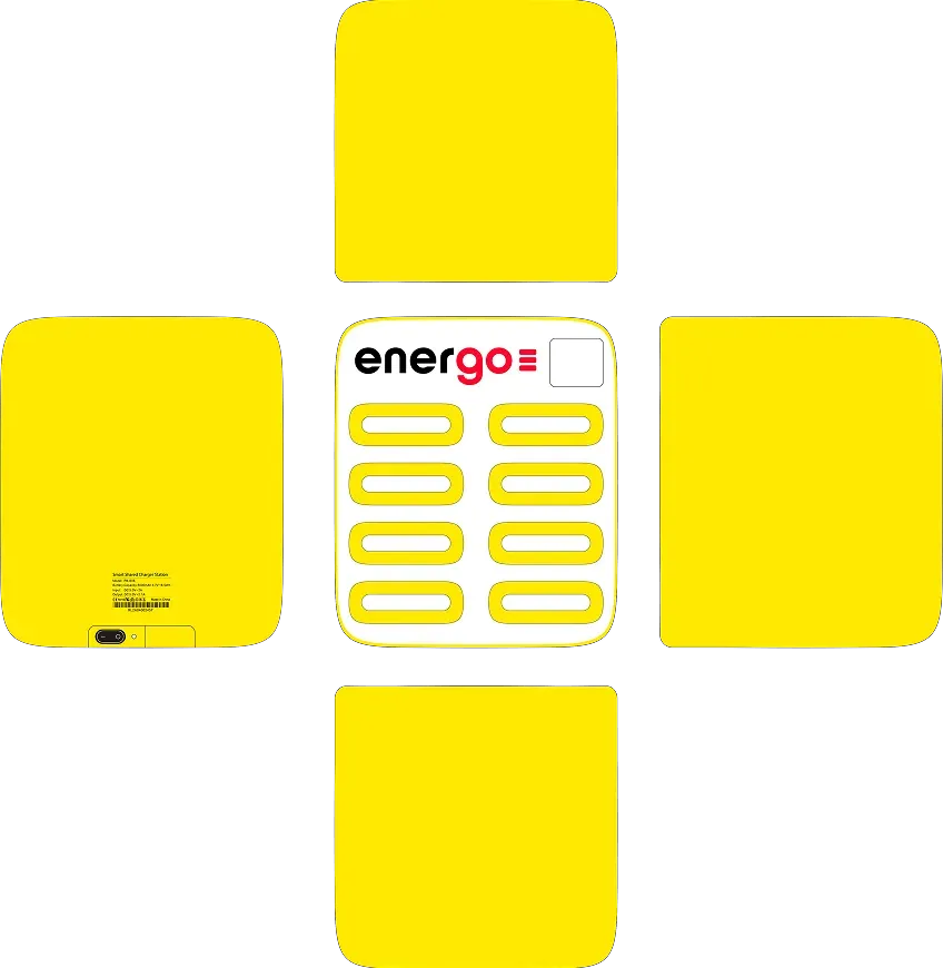 Energogo branding design with form layout