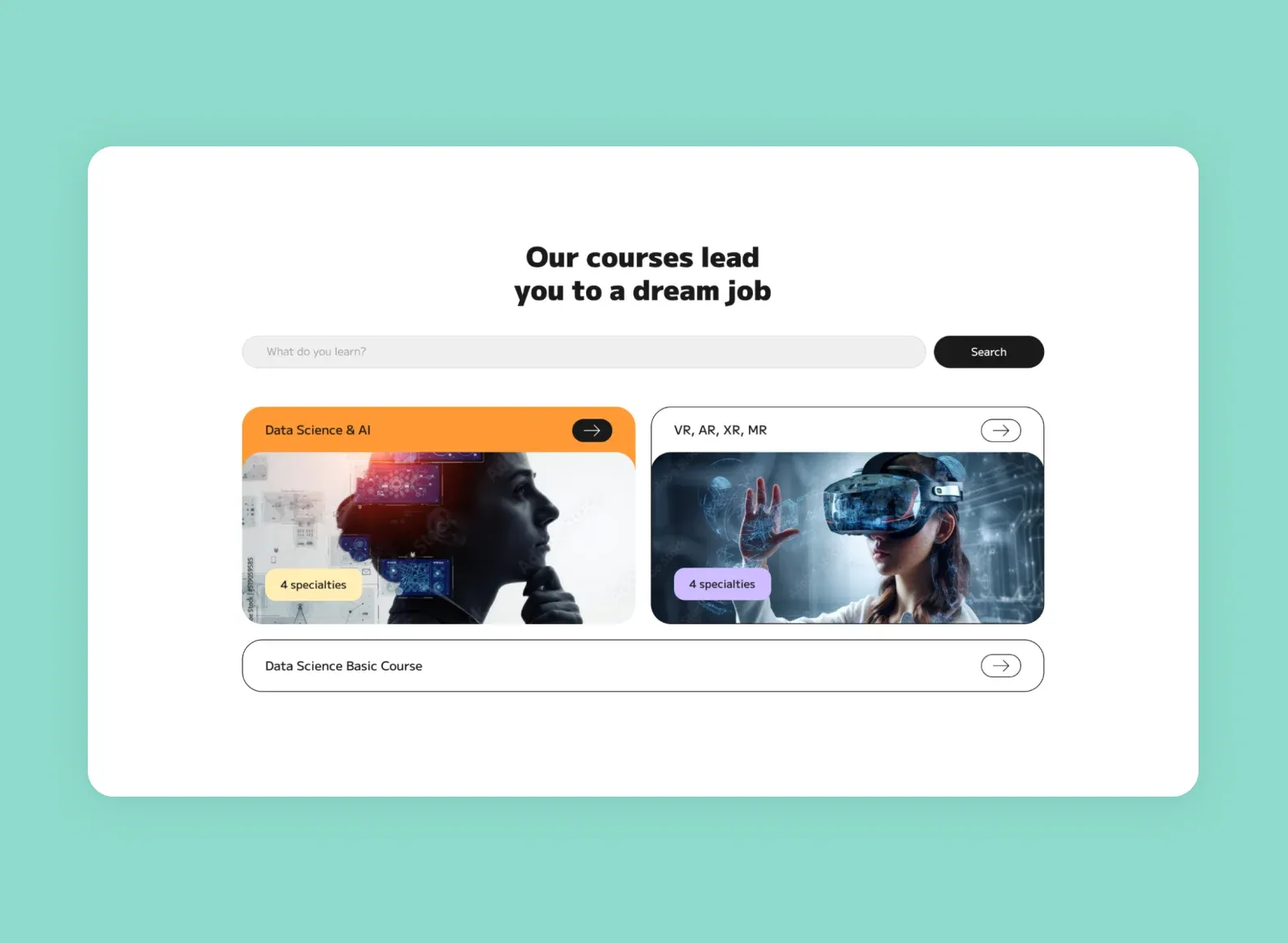 Лендинг для продвижения платформы Zeroney