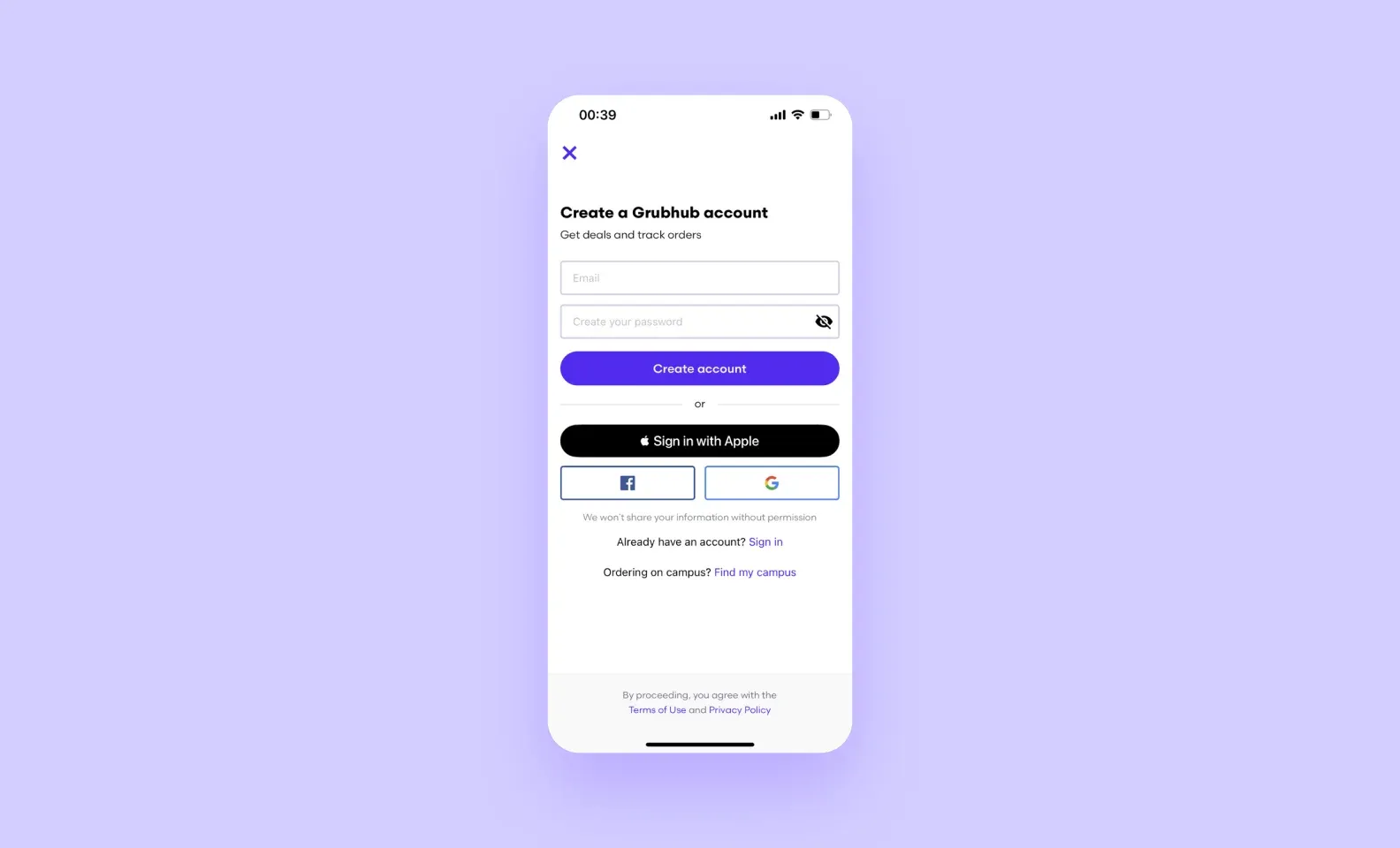 разработка приложения для ресторана