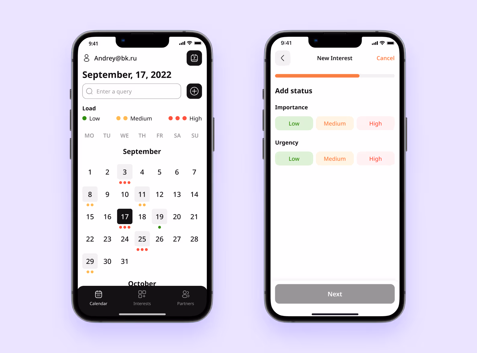 Koblik. A CRM system with a clean calendar and event tracking.