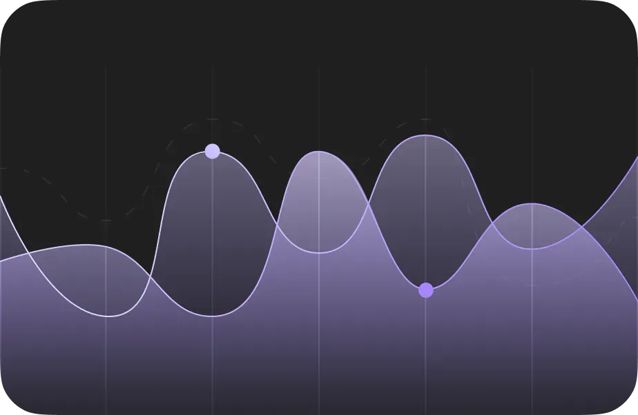 Data visualization with wave patterns