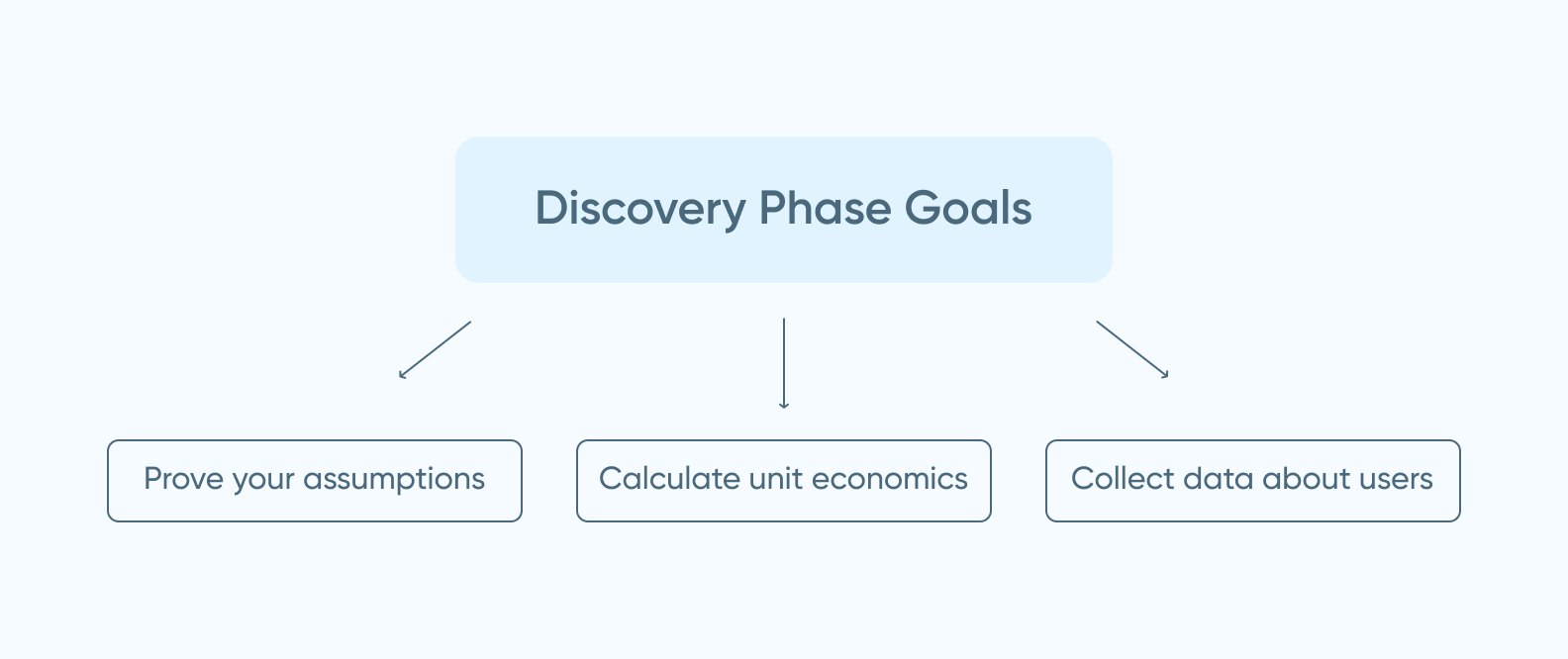 Discovery phase goals