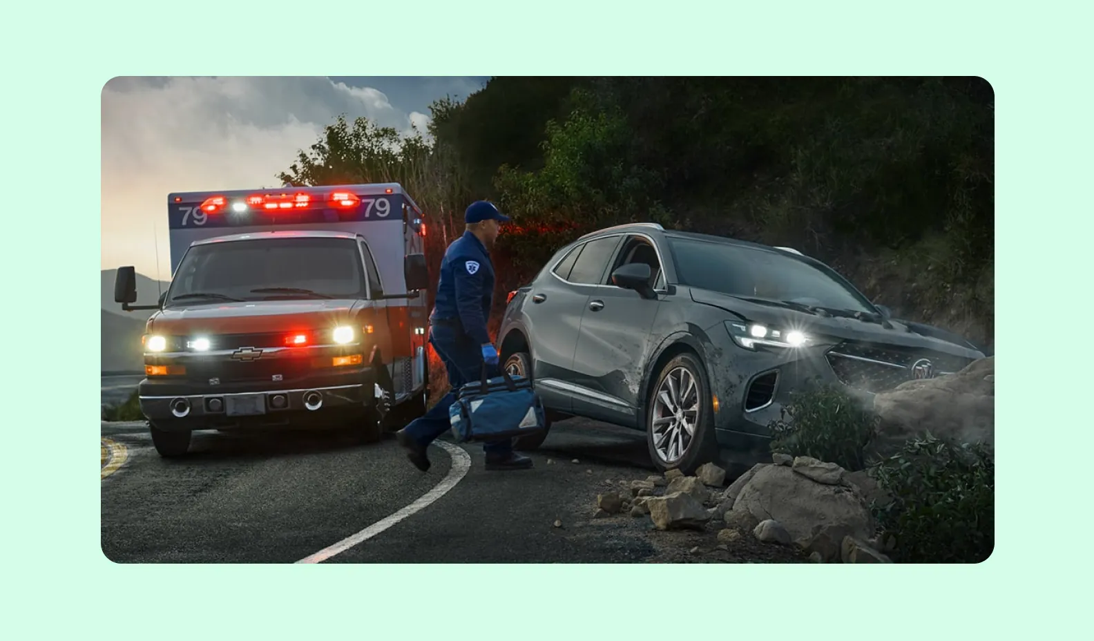 OnStar automatic crash response