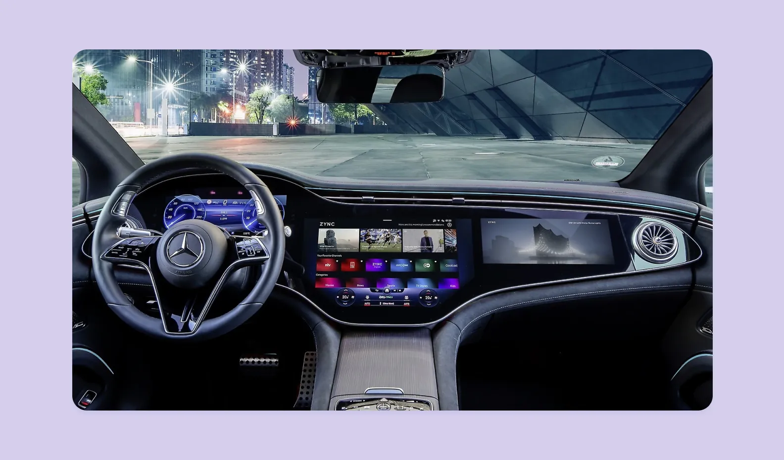 MBUX IoT system
