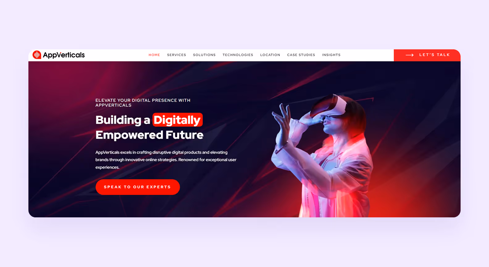 AppVerticals main page