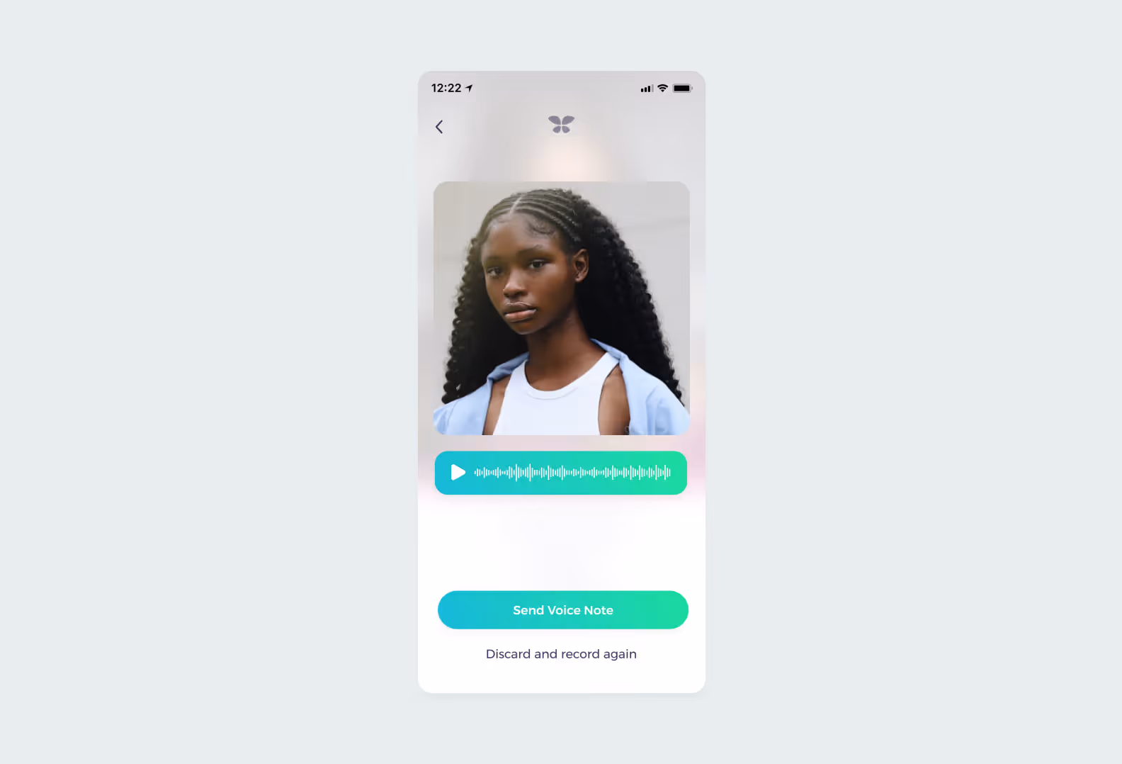 Trueflutter's killer feature was the voice message function.