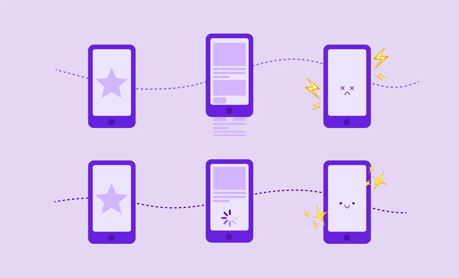 Code splitting and lazy loading diagrams