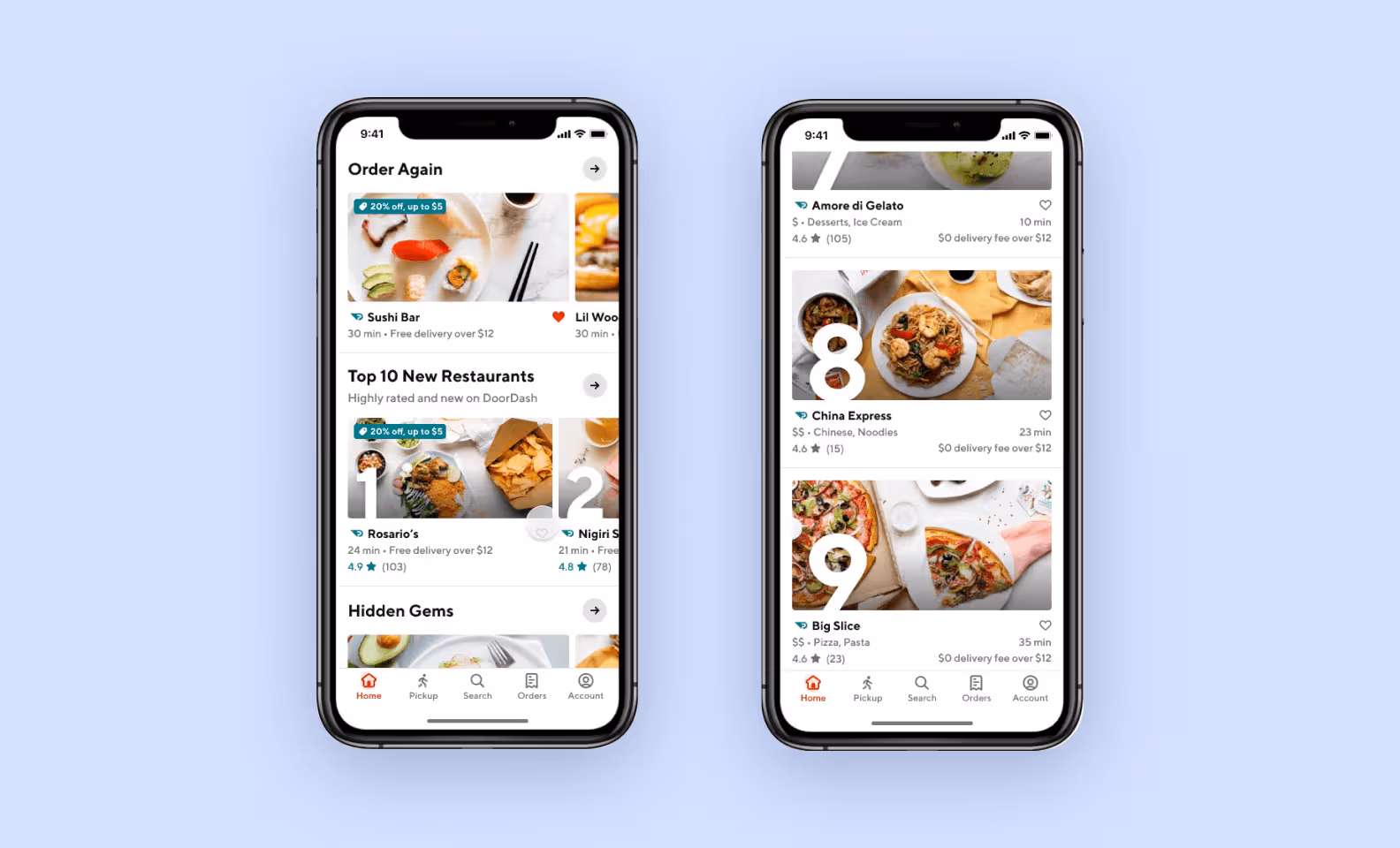 Smart recommendations - DoorDash