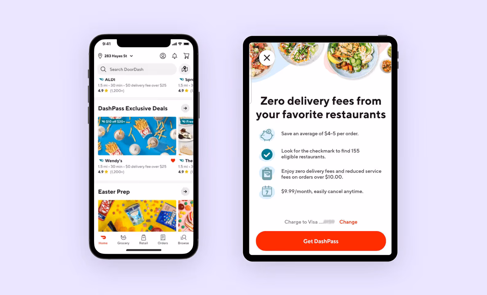 Premium subscription - DoorDash