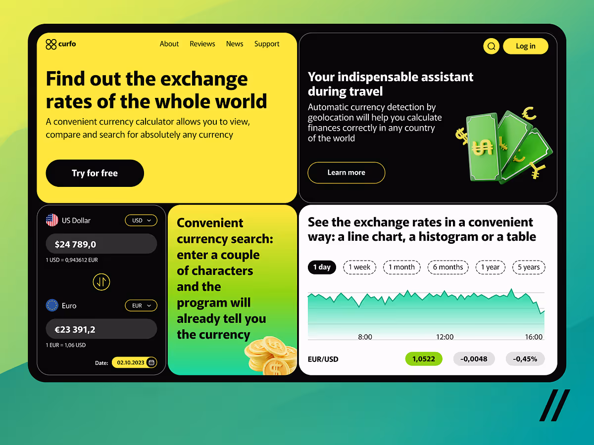 Currency converter web app