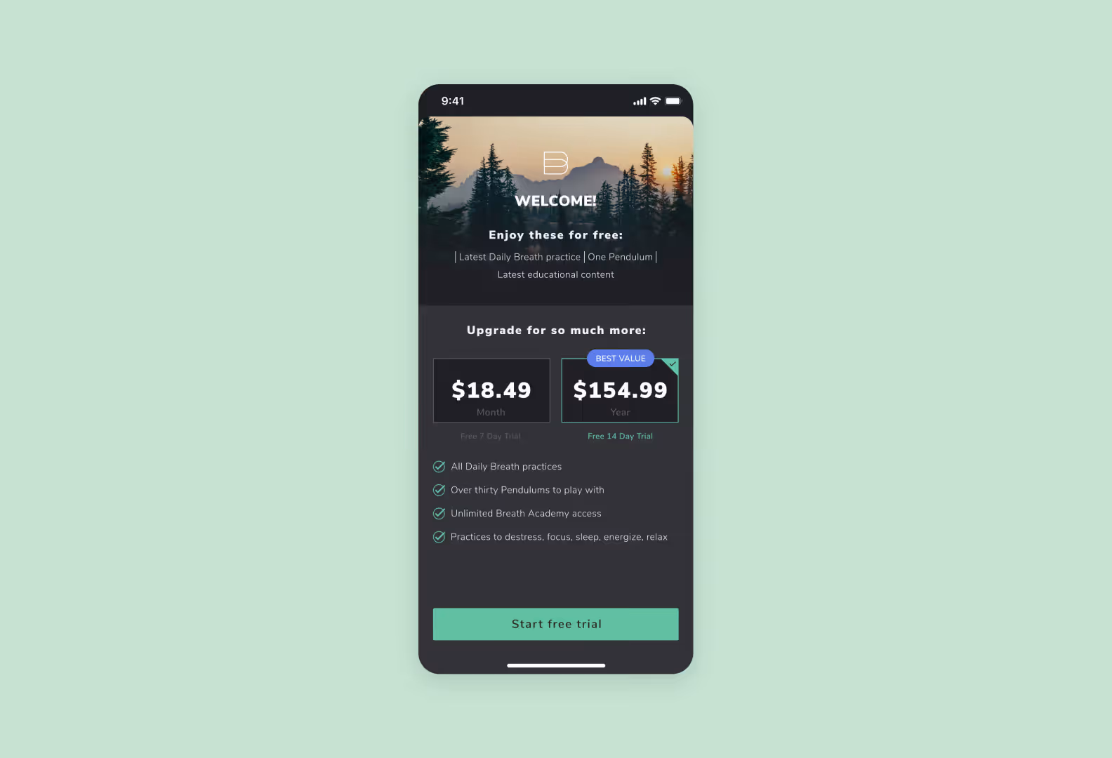 Breathmethod subscription model