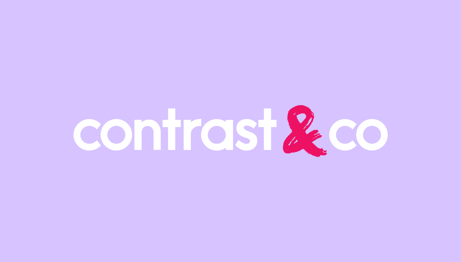 contrast and co logo