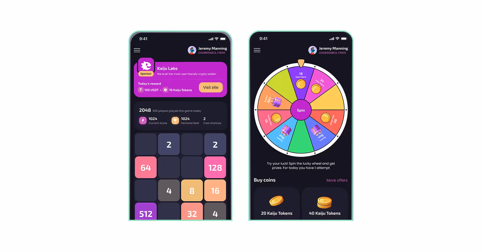 Blockchain games in Kaiju