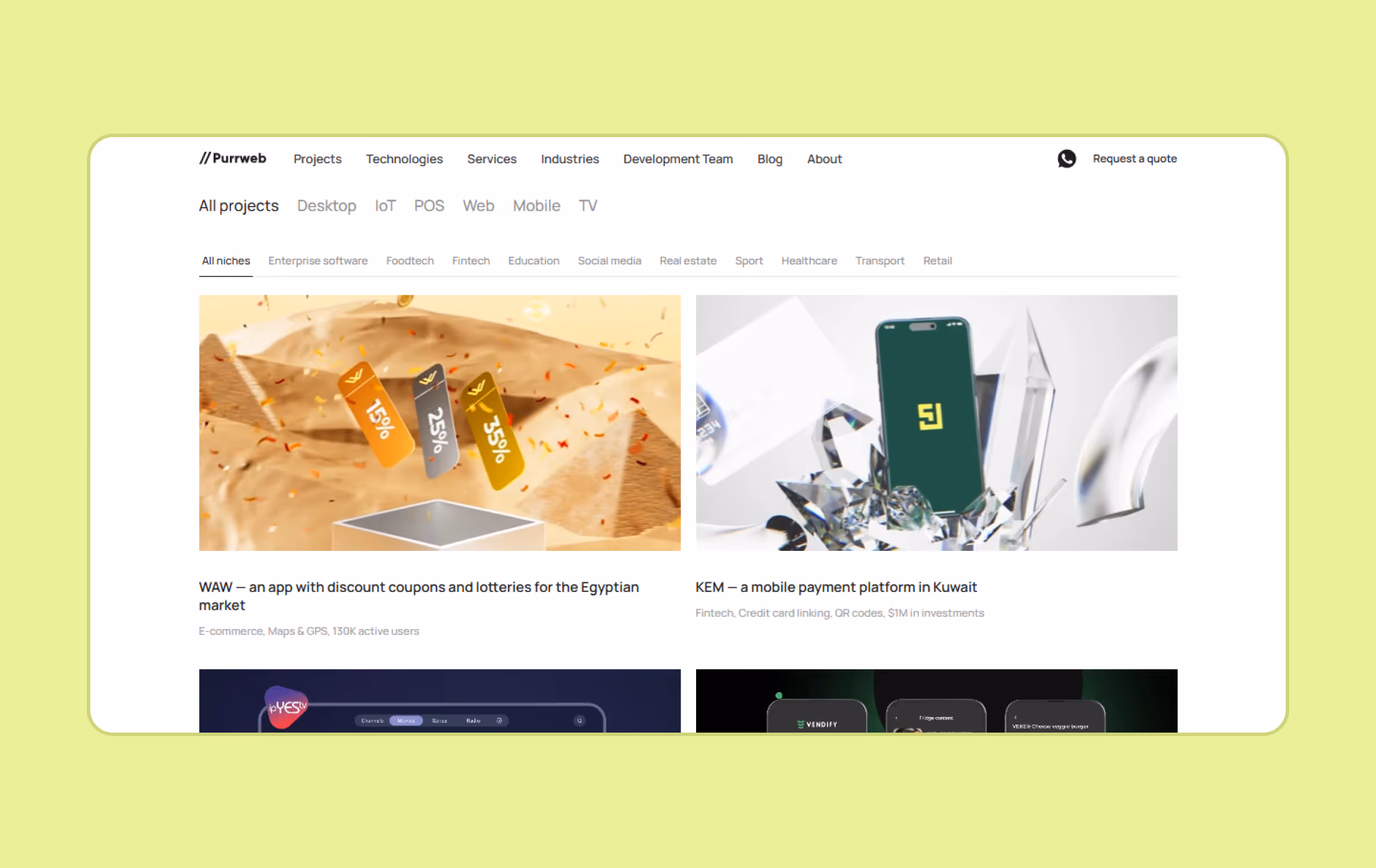 Portfolio sample