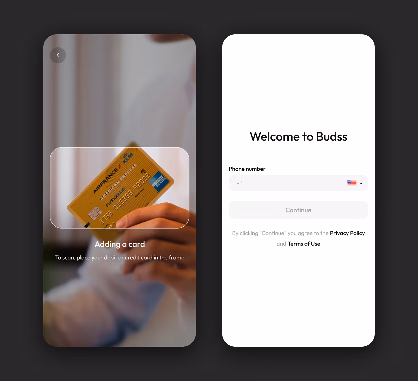 The app design