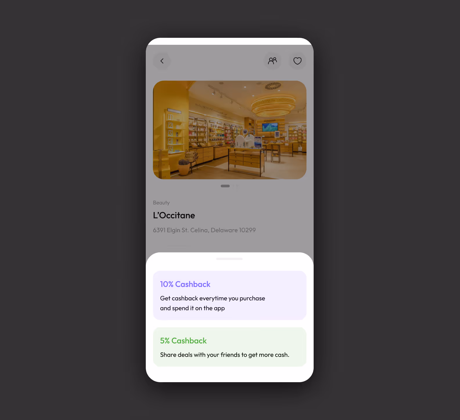 The app design