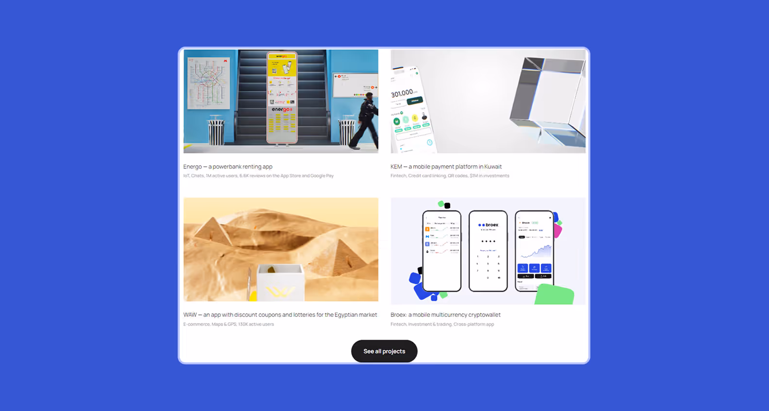Purrweb portfolio