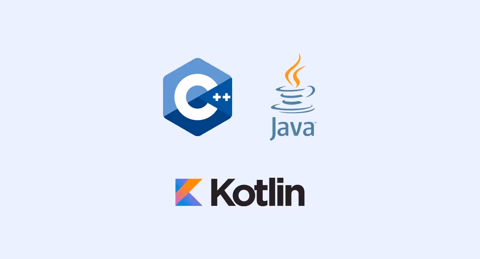 3 основных языка для нативной разработки