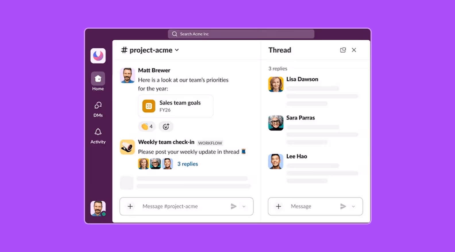 каналы Slack