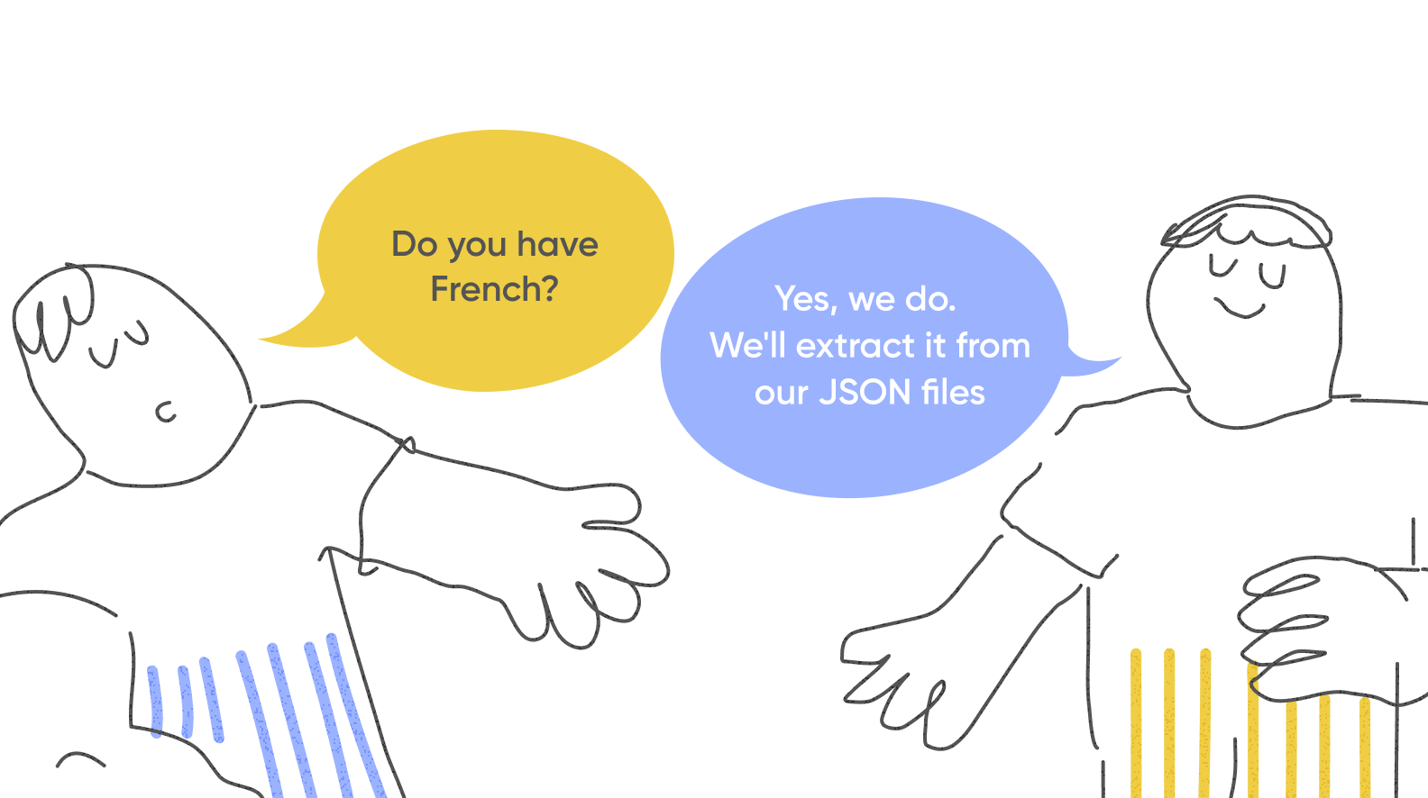 Multilingual content joke