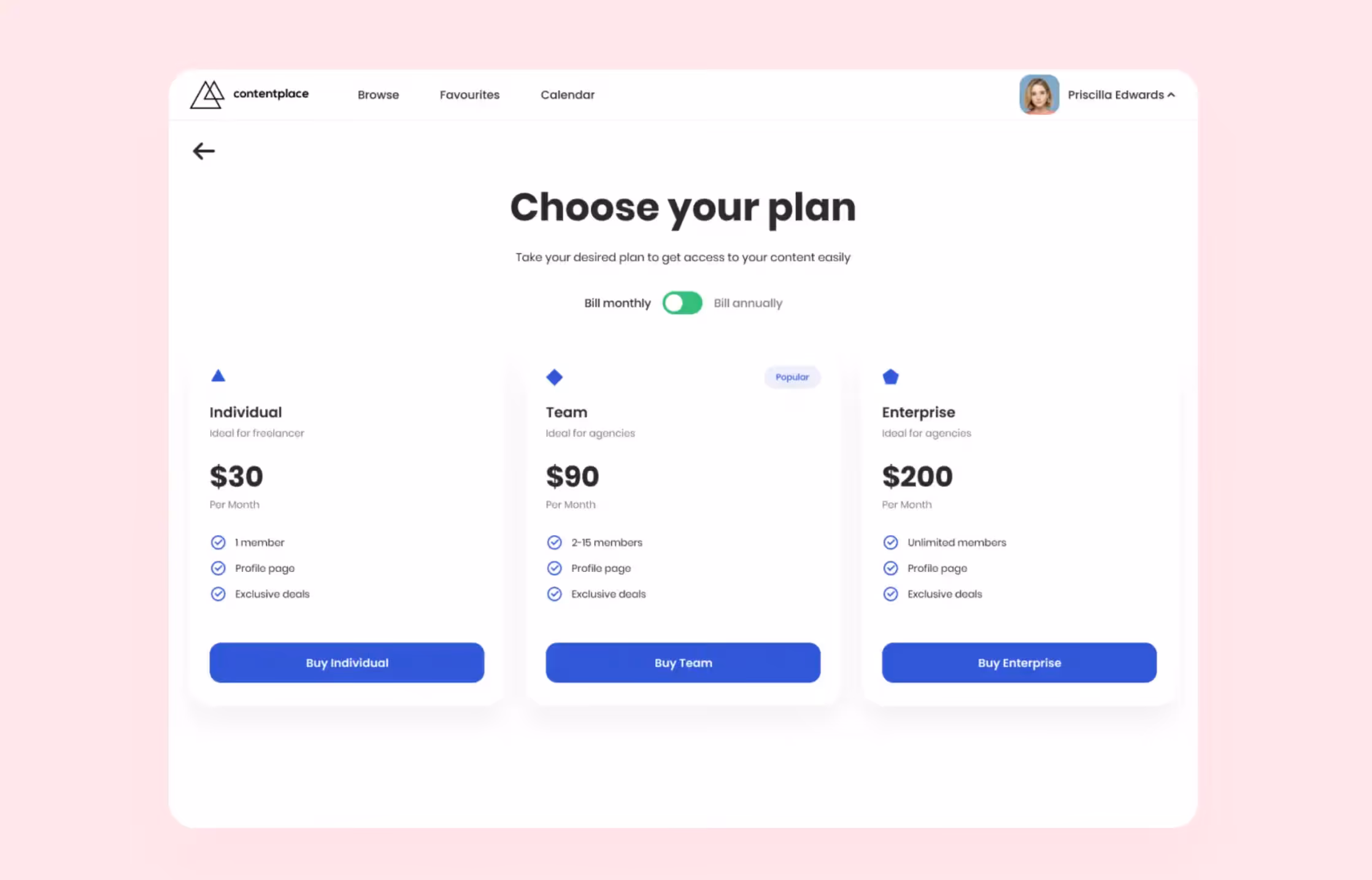 contentplace video marketplace buyer and seller flows