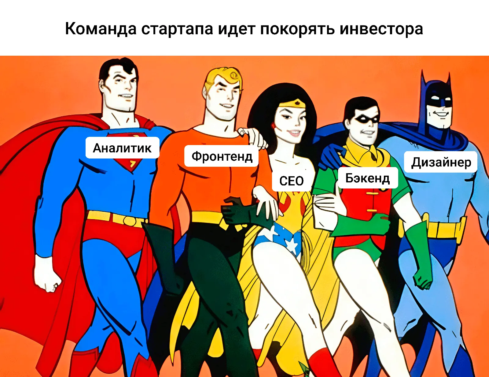 команда стартапа