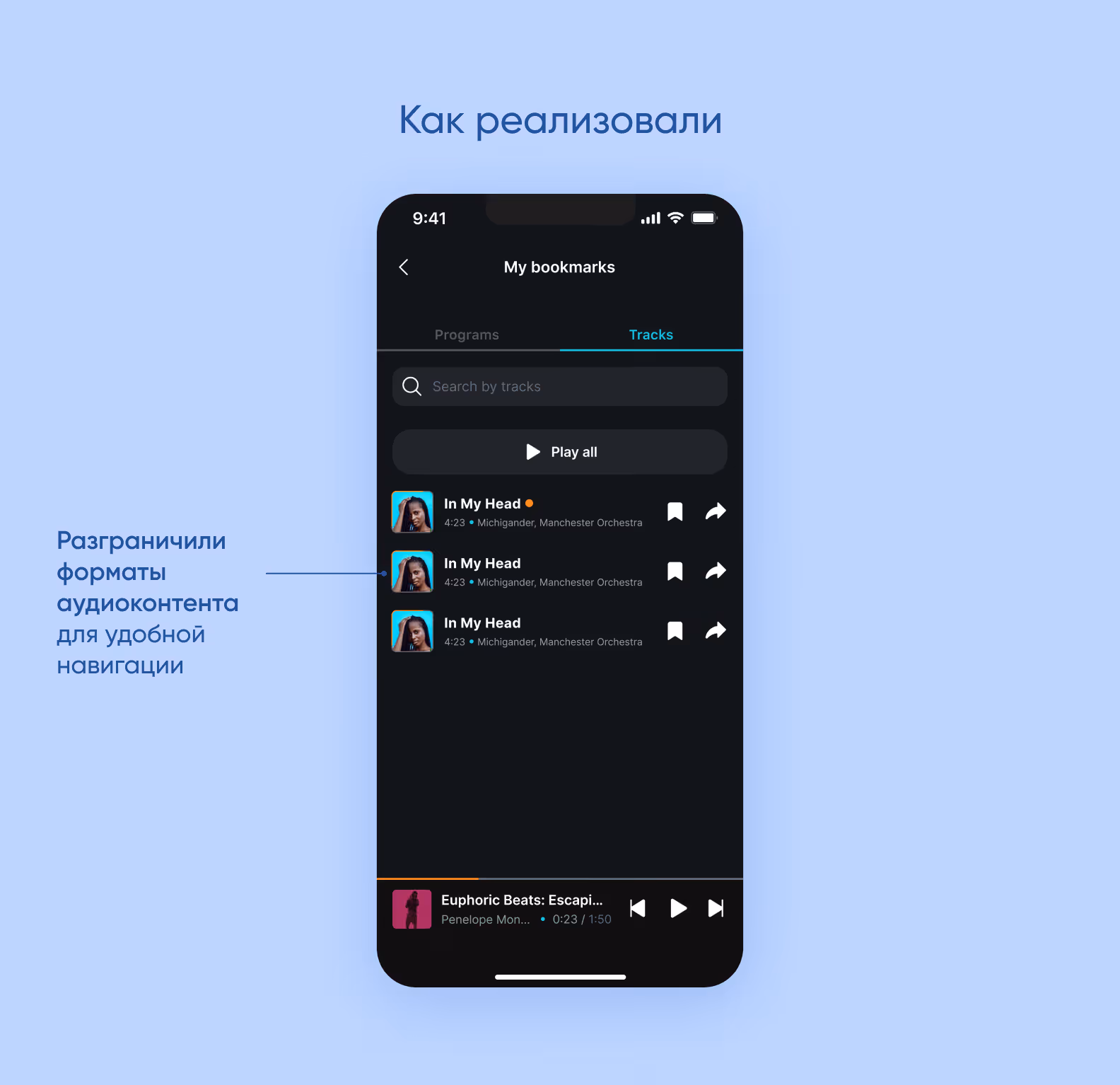 Избранное после редизайна