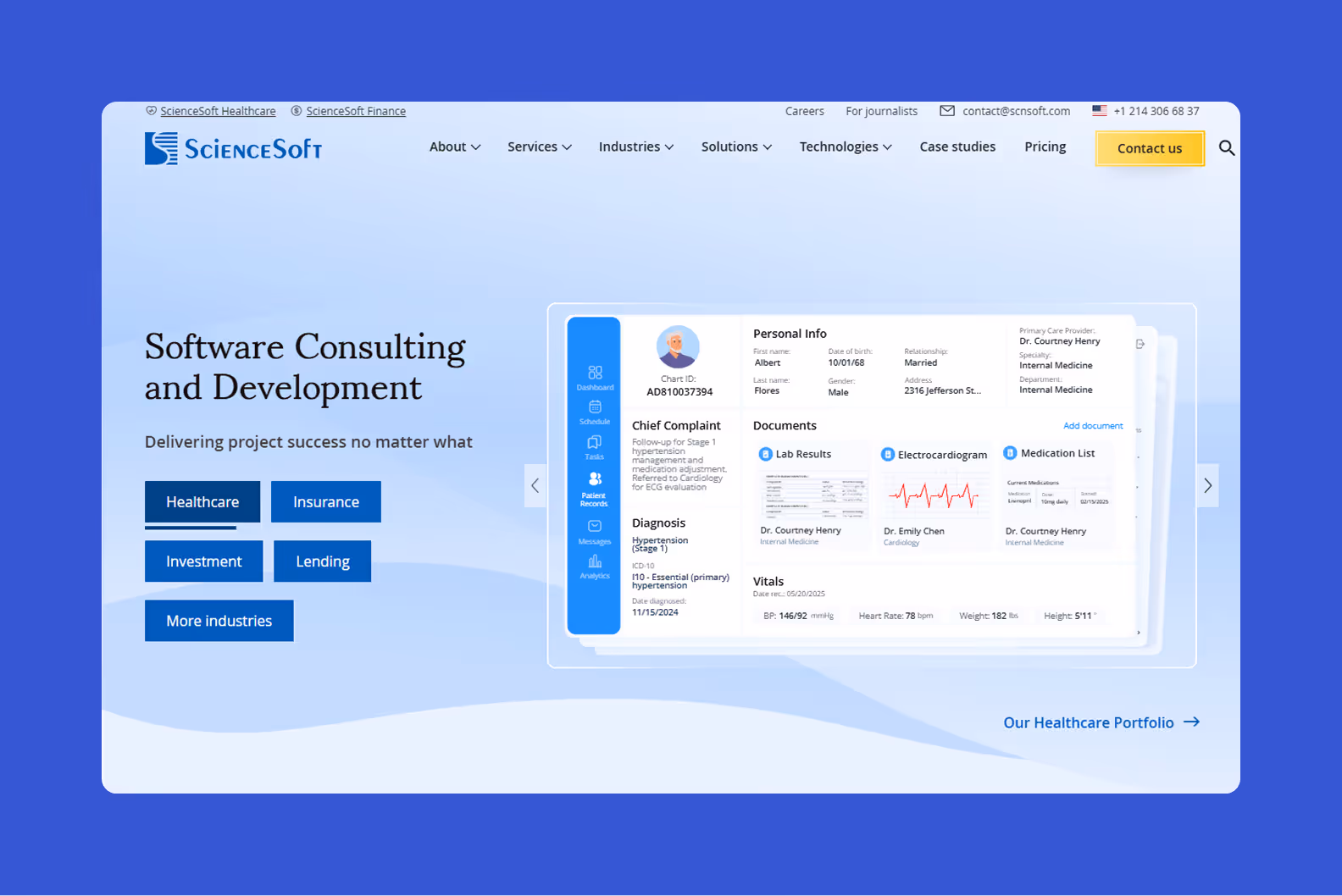 ScienceSoft software outsourcing company
