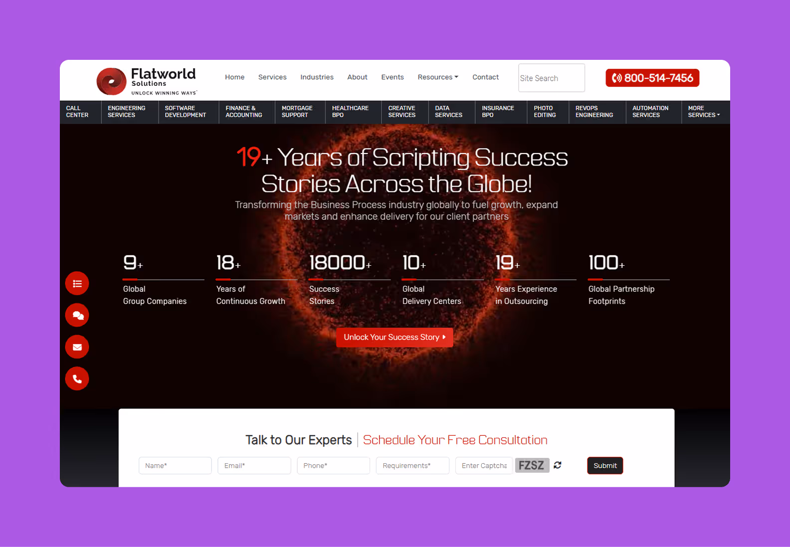 Flatworld Solutions software outsourcing company