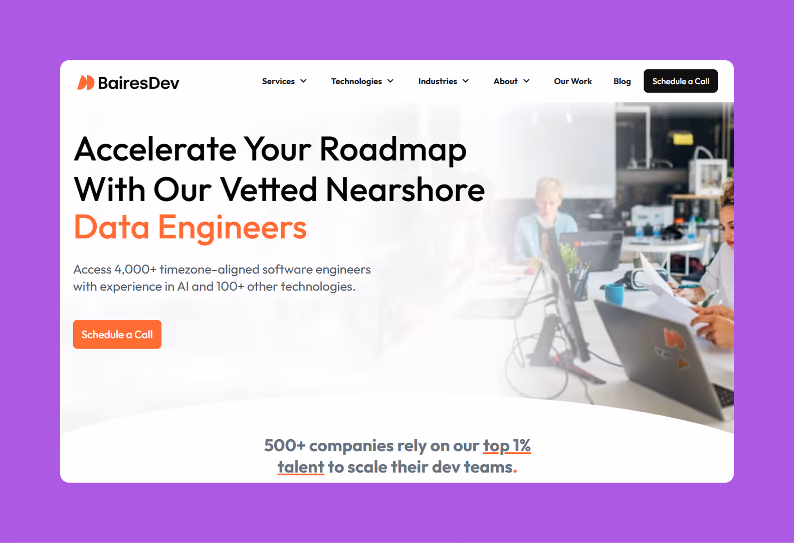 BairesDev software outsourcing company