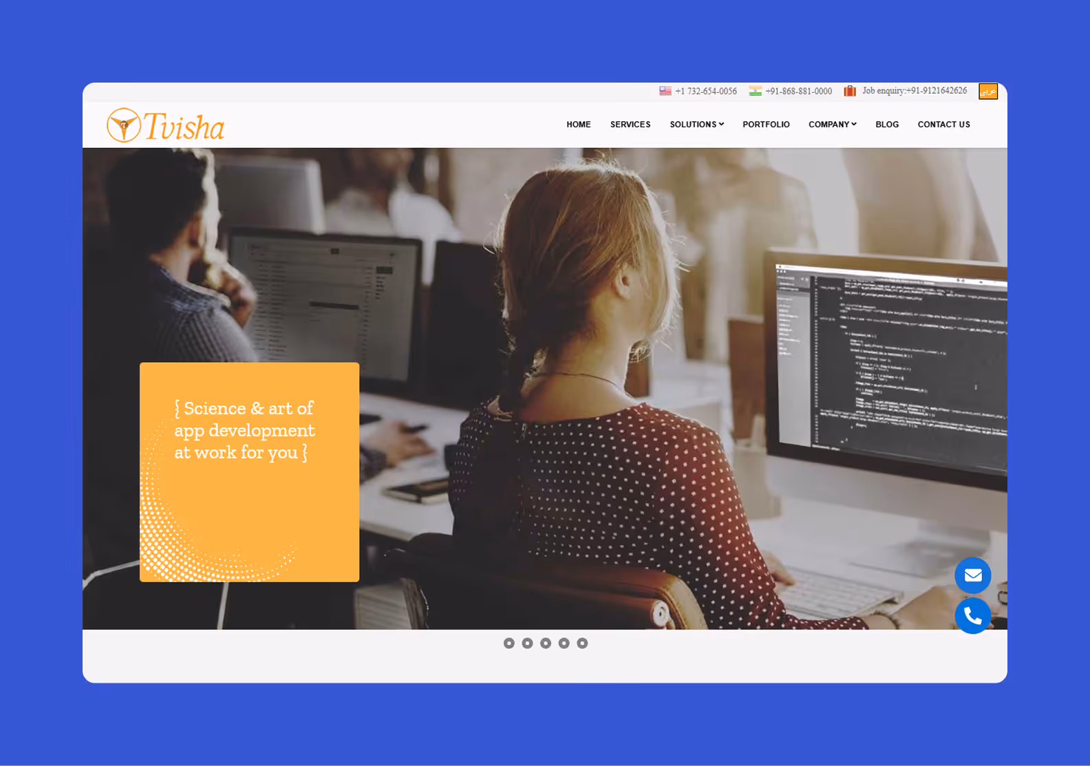 Tvisha software outsourcing company