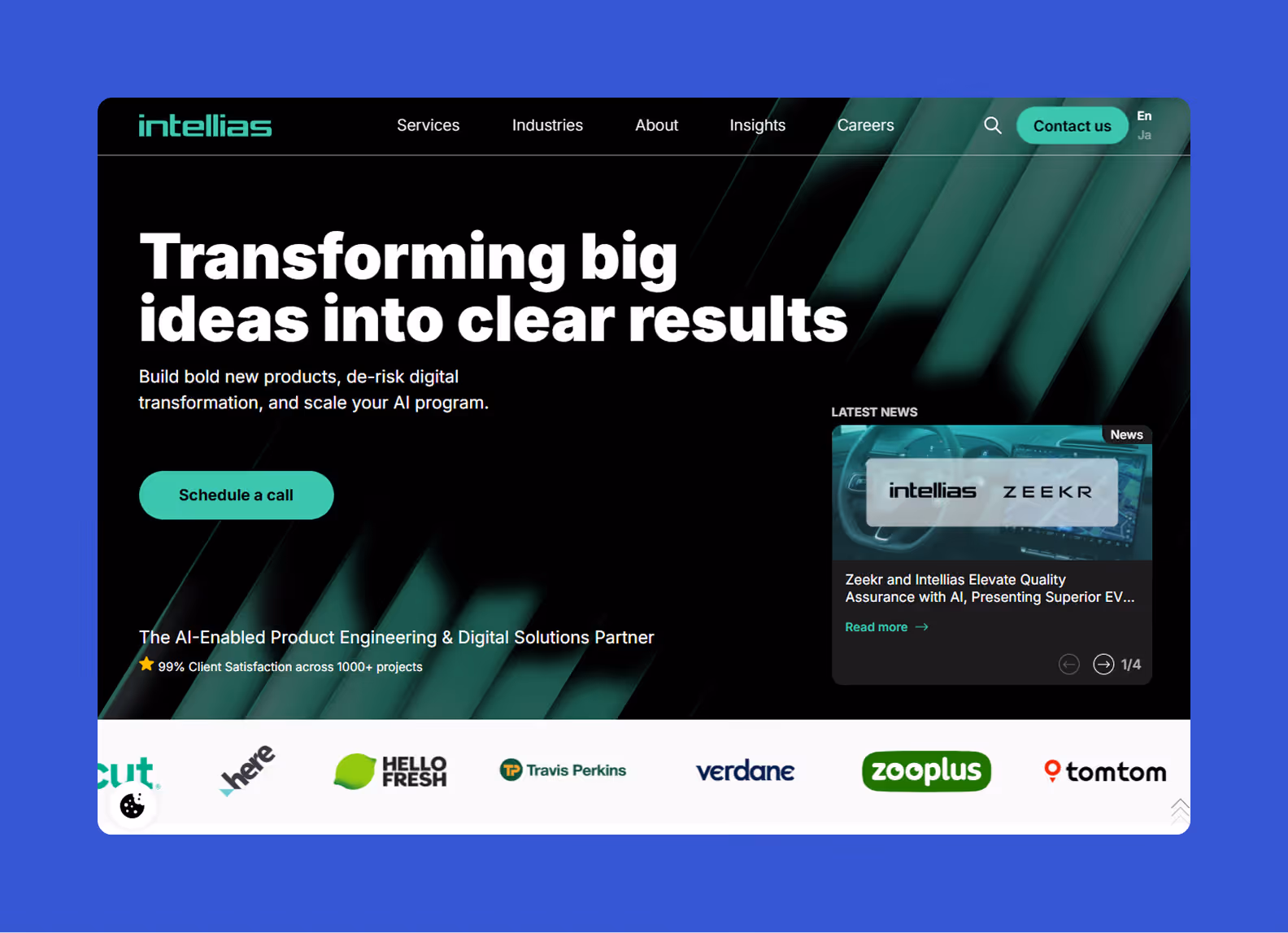 Intellias software outsourcing company