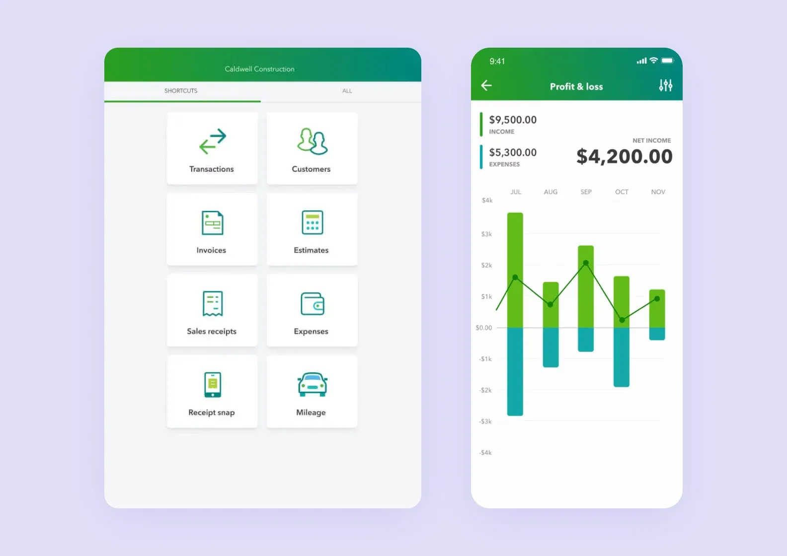 QuickBooks app