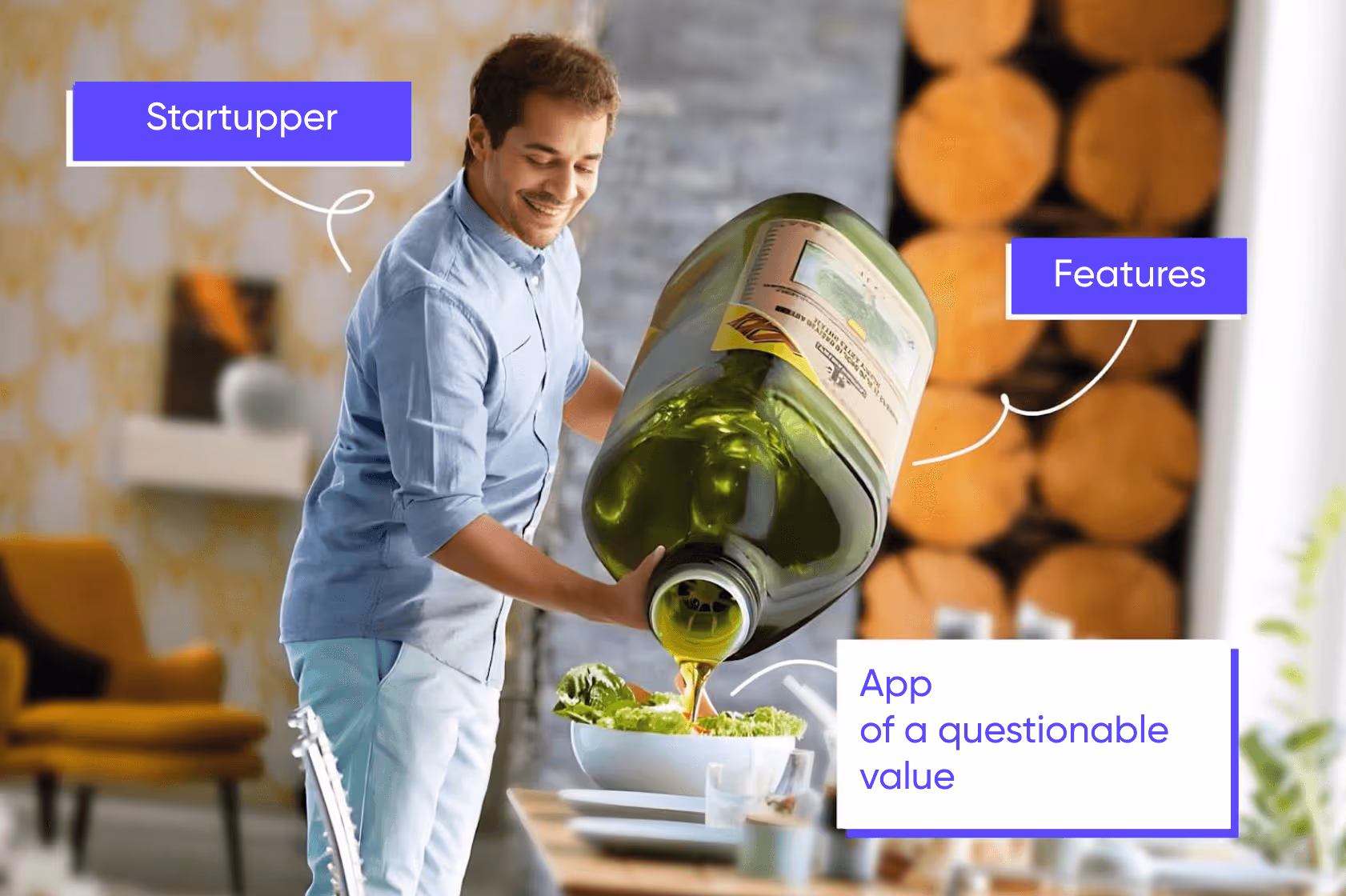 Instead of hunting for technical solutions, look for uncovered needs