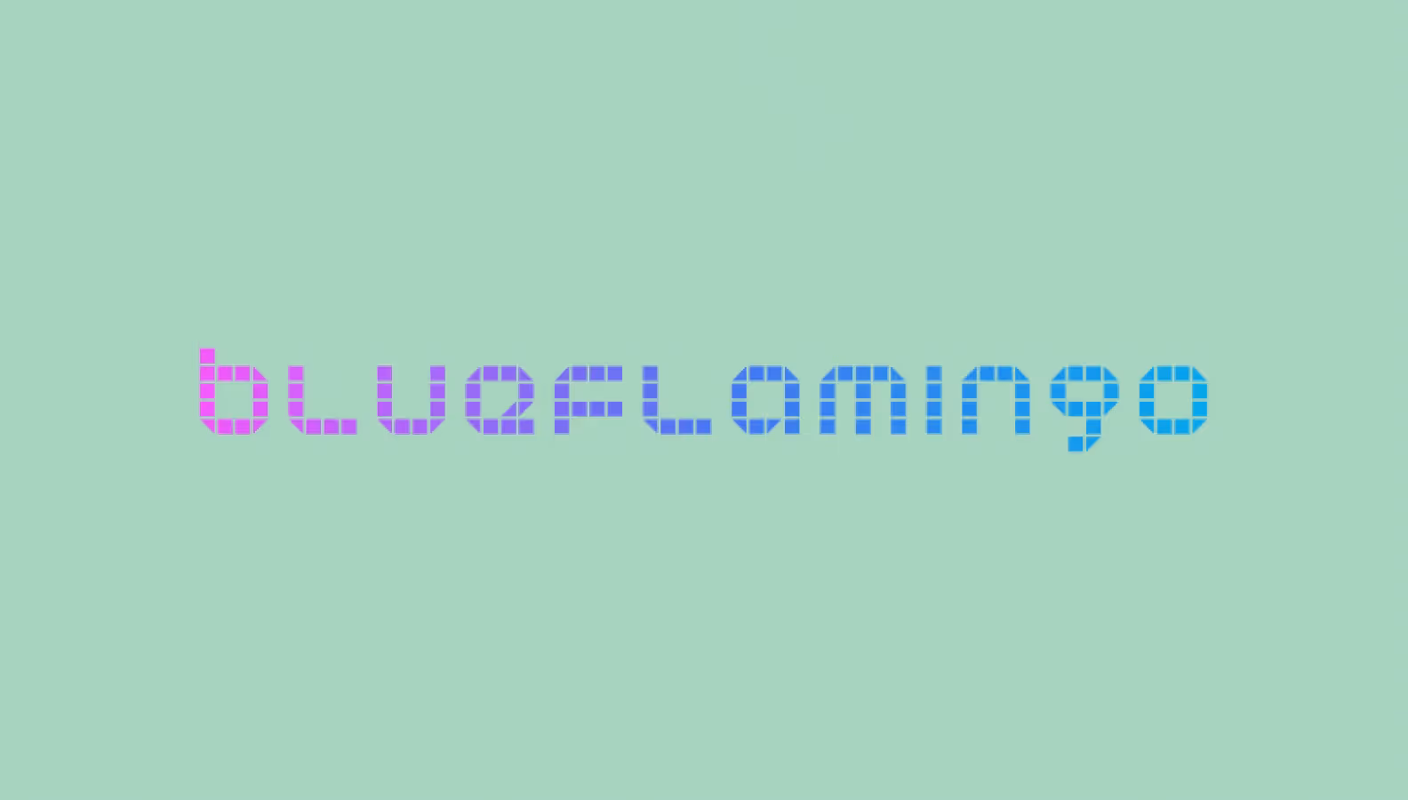 blue flamingo solutions web design and development agency logo