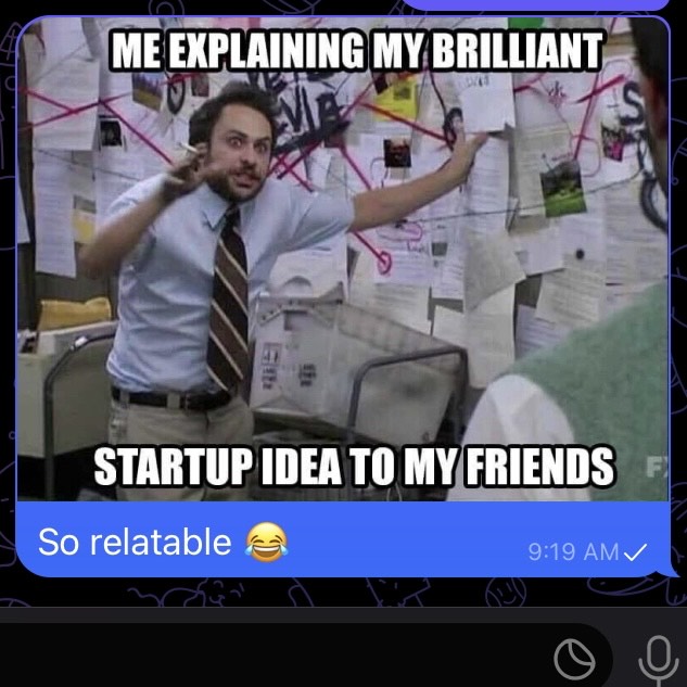 sharing memes on social media
